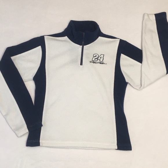 JEFF GORDON #24 DU PONT MOTOR SPORTS WINNERS CIRCLE FLEECE PULLOVER - Picture 2 of 8
